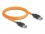 Delock USB 5 Gbps Cable USB Type-A male to USB Type-A male for tethered shooting 1 m orange