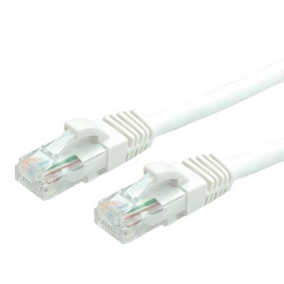 VALUE UTP Cable Cat.6, halogen-free, white, 1.5m