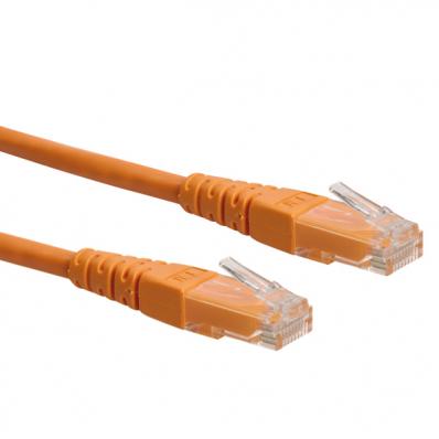 ROLINE UTP Patch Cord, Cat.6, orange 1.0m