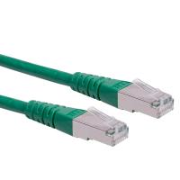 ROLINE S/FTP (PiMF) Patch Cord Cat.6, green 1.0m