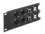 Delock 10″ D-Type Patch Panel 12 port 2U black