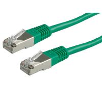 VALUE S/FTP (PiMF) Patch Cord Cat.6, green 0.5 m