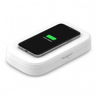 Belkin BoostCharge UV-Sterilisator mit drahtlosem Ladegerät