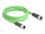 Delock M12 Cable D-coded 4 pin male to female PUR (TPU) 2 m