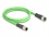 Delock M12 Cable D-coded 4 pin male to female PUR (TPU) 1 m