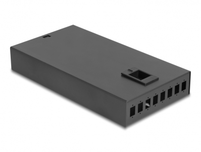 Delock Optical Fiber Desktop Terminal Box 8 Port for 8 x SC Simplex