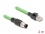 Delock M12 Cable A-coded 8 pin male to RJ45 male PUR (TPU) 2 m