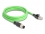 Delock M12 Cable A-coded 8 pin male to RJ45 male PUR (TPU) 2 m