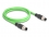 Delock M12 Cable A-coded 8 pin male to male PUR (TPU) 1 m