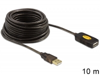 Delock USB 2.0 extension cable, active 10 m