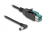 Delock PoweredUSB cable male 12 V to DC 5.5 x 2.5 mm male angled 3 m
