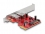 Delock PCI Express x1 Card to 2 x external USB 5 Gbps Type-A female - Low Profile Form Factor