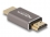 Delock HDMI Adapter male to male 8K 60 Hz grey metal