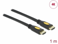 Delock Cable High Speed HDMI with Ethernet - HDMI-A male > HDMI-A male 4K 1.0 m