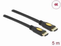 Delock Cable High Speed HDMI with Ethernet - HDMI-A male > HDMI-A male 4K 5.0 m