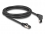 Delock RJ45 Network Cable Cat.8.1 S/FTP 90° upwards angled / straight 2 m black