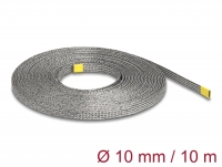 Delock Braided Sleeve for EMI shielding stretchable 10 m x 10 mm