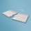 R-go Tools R-Go Tastatur Split Break US-Layout Bluetooth weiß