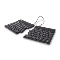 R-go Tools R-Go Tastatur Split Break US-Layout Bluetooth schwarz