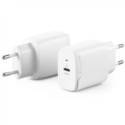 Alogic Ladeadapter USB-C 20W weiß