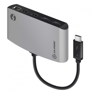 Alogic Dockingstation Thunderbolt 3 Dual Display Portable 4K