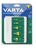 Varta Ladegerät Universal NEW AAA, AA, C, D, 9V Block