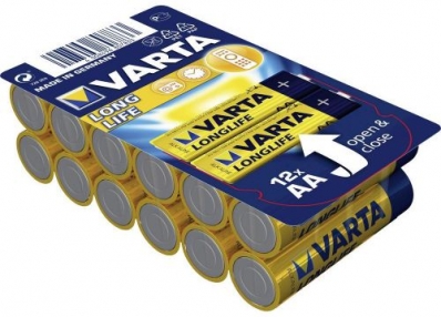 Varta Batterie LONGLIFE AA Mignon LR6 12St.