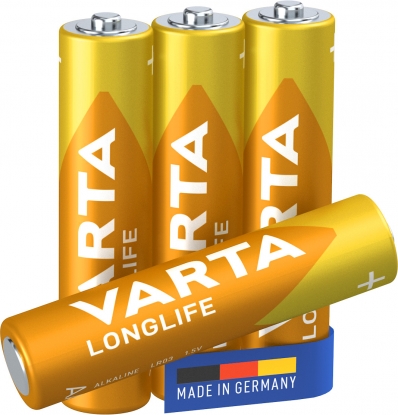 Varta Batterie LONGLIFE AAA Micro NEU 4St.