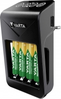 Varta Ladegerät LCD Plug Charger+ inkl. 4x AA 2100mAh