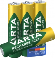 Varta Akku RECHARGE Power AAA HR03 800mAh 4St.