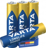 Varta Batterie LONGLIFE Power AAA Micro NEU 4St.