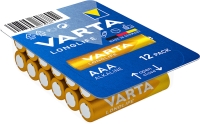 Varta Batterie LONGLIFE AAA Micro LR03 12St.