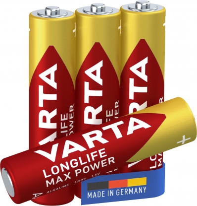 Varta Batterie LONGLIFE Max Power AAA Micro NEU 4St.