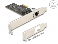 Delock PCI Express x1 Card to 1 x RJ45 5 Gigabit LAN RTL8126