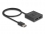 Delock DisplayPort Switch 2 to 1 bidirectional 8K