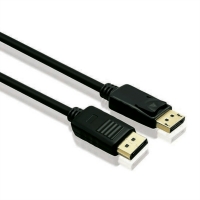 Secomp STANDARD DisplayPort Cable, DP-DP, M/M, black, 1 m