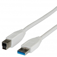 Secomp USB 3.2 Gen 1 Cable, Type A M - B M, 3.0 m