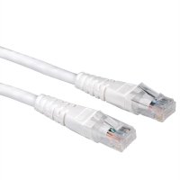 Secomp UTP Patch Cord, Cat.6 (Class E), white, 0.5 m