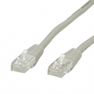 Secomp UTP Patch Cord, Cat.6 (Class E), beige, 10 m