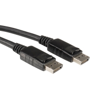 Secomp DisplayPort Cable, DP M - DP M, black, 2.0 m