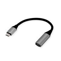 Secomp STANDARD USB Type C - Mini DisplayPort Adapter, v1.2, M/F, black, 0.2 m