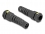 Delock Cable Gland M20 with ventilation and strain relief IP68 dust and waterproof black 2 pieces