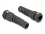 Delock Cable Gland M16 with ventilation and strain relief IP68 dust and waterproof black 2 pieces