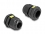 Delock Cable Gland M20 with ventilation IP68 dust and waterproof black 2 pieces