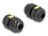 Delock Cable Gland M12 with ventilation IP68 dust and waterproof black 2 pieces