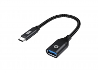 CONCEPTRONIC Adapter USB-C -> USB-A 3.0 OTG 10Gb/s schwarz