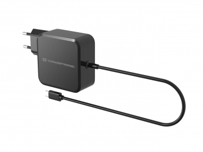 CONCEPTRONIC Ladegerät 1Port 100W, GaN USB-C Desk PD sw