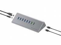 CONCEPTRONIC USB Hub -> 8x USB-A 60W,2x USB-C 3.0 m.N. si