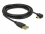 Delock Cable USB 2.0-A male > USB mini-B 5pin male angled 3m