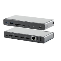 Alogic Dockingstation USB-C 16 in 1 Quad Display 85W PD
